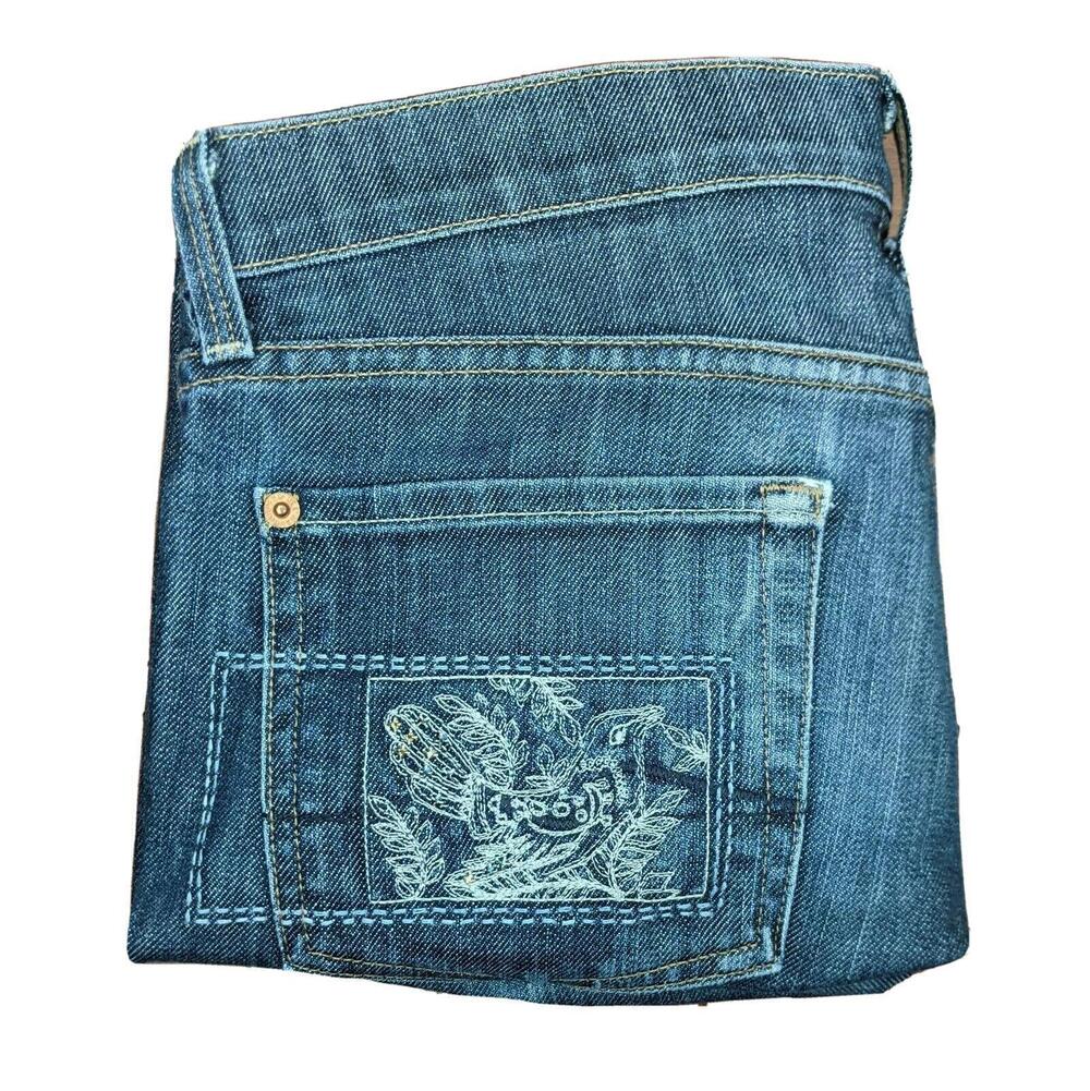 7 For All Mankind Jeans Size 27 Dark U190B080U-080U (31x30) cut 714648
